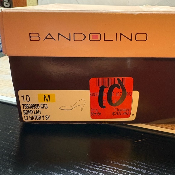 Bandolino Rainna Beige Heels size 10 - Picture 9 of 10